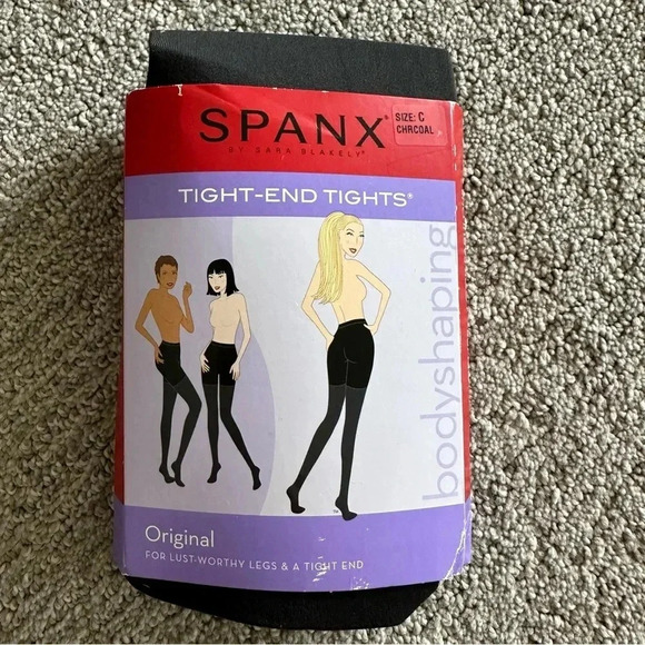 SPANX Accessories - SPANX Original Tight-End Tights Size C Charcoal NWT